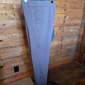 Tan, dress leggings with pleats, size XL, Jones New York